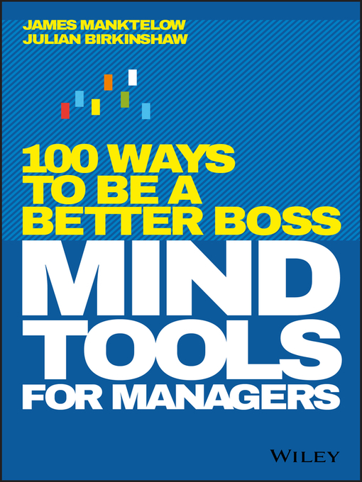 Title details for Mind Tools for Managers by James Manktelow - Available